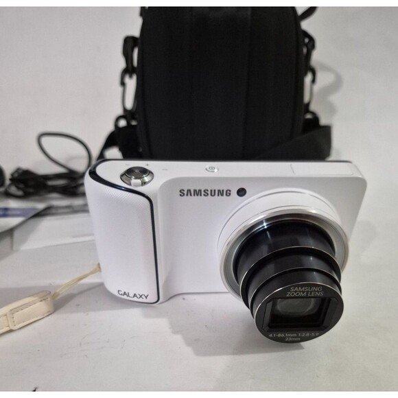 Samsung Galaxy Camera EK-GC110 Compact 21x Zoom Wi-Fi Built  Samsung Galaxy Camera. EK-GC110 Compact Camera WIFI Case & Instructions EUC